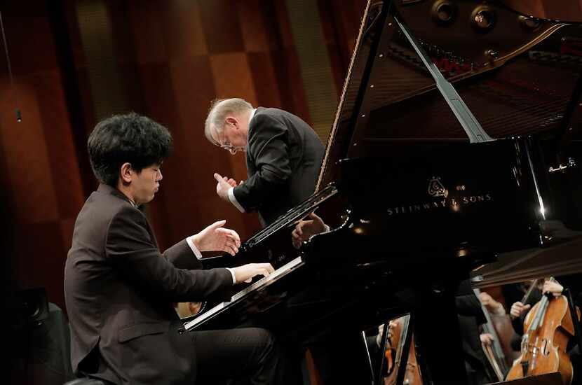 Pianist Daniel Hsu was among the slate of performers competing on Saturday. 