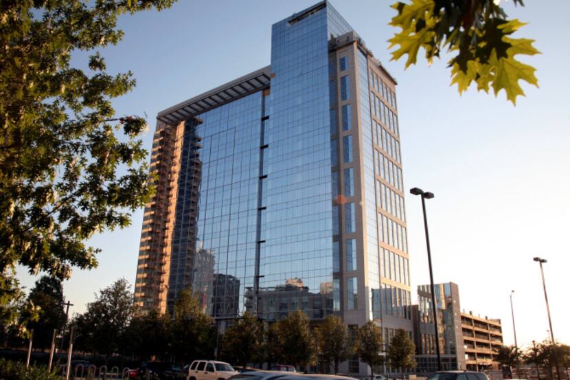 More than 100 workers at HFF LP will be moving from North Dallas to the One Victory Park tower.