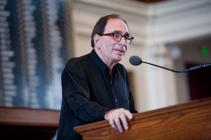 Children's book author R.L. Stine spoke at the Texas Book Festival in Austin in 2013. (File...