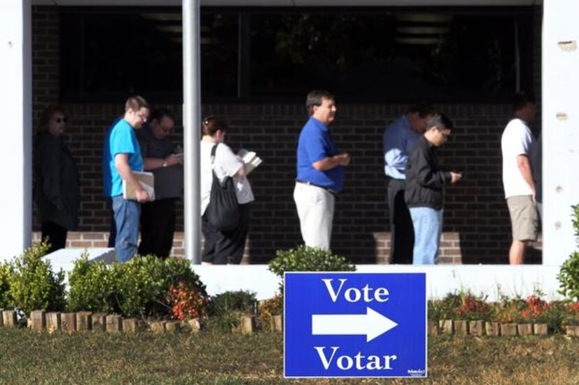 
Early voting for the Nov. 5 election began Oct. 21 for Collin County residents.

