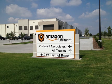 Amazon.com fulfillment center in Coppell, TX. The facility opened in fall 2013. 
