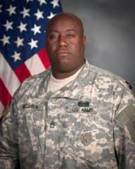 Former U.S. Army Sgt. 1st Class Gregory McQueen, who military prosecutors said ran a...