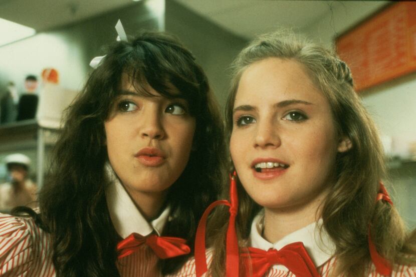 Phoebe Cates and Jennifer Jason Leigh in "Fast Times at Ridgemont High."