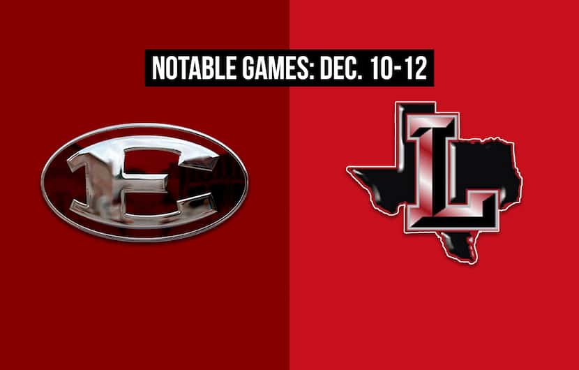 Notable games for the week of Dec. 10-12 of the 2020 season: Ennis vs. Frisco Liberty.