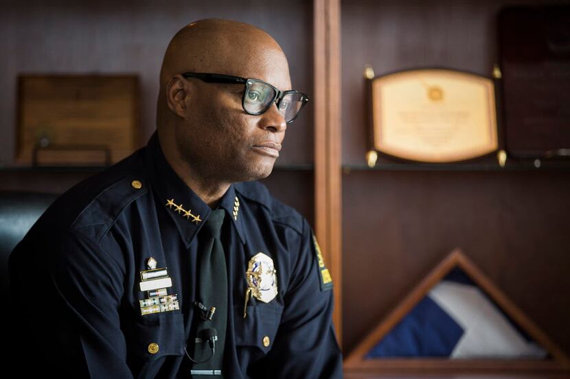 
Dallas Police Chief David Brown has argued that a bigger force is a better one. 
