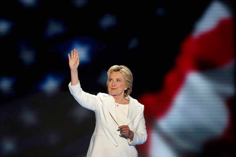 Hillary Clinton becomes the first woman to win the nomination for president from a major...