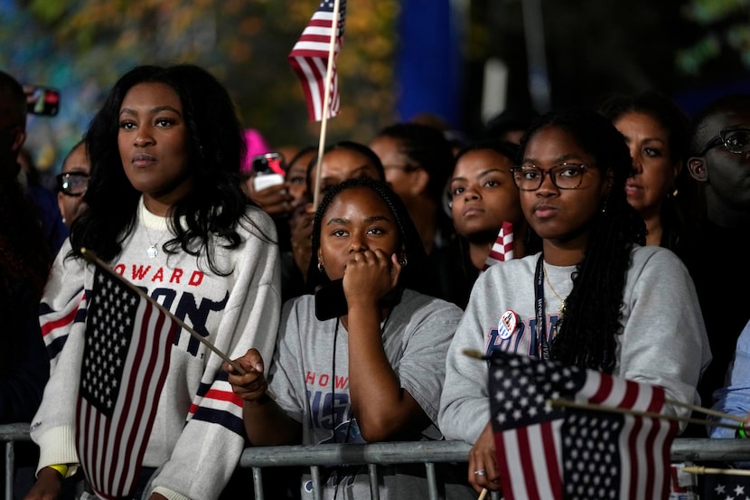 Vice President Kamala Harris was scheduled to speak at Howard University in Washington on...