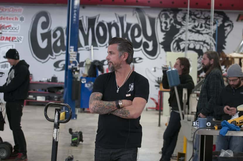  Richard Rawlings at his Gas Monkey Garage in Dallas.