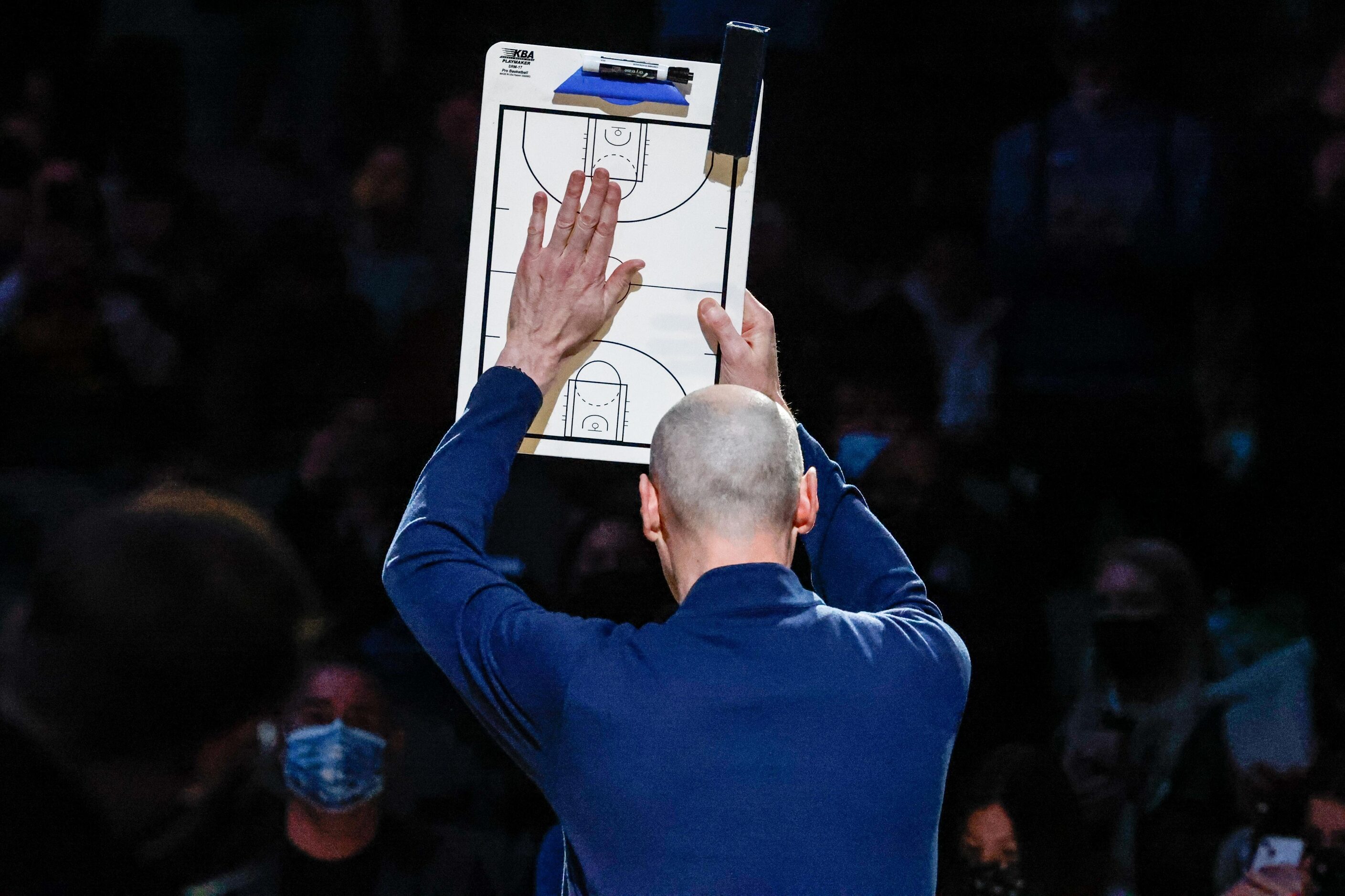 Indiana Pacers coach Rick Carlisle during before a game against the Dallas Mavericks at the...