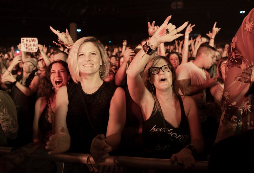 Fans attended Post Malone's Posty Fest at Dos Equis Pavilion on Oct. 28, 2018. 