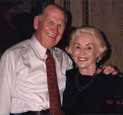 Trammell and Margaret Crow as photographed in 1992.