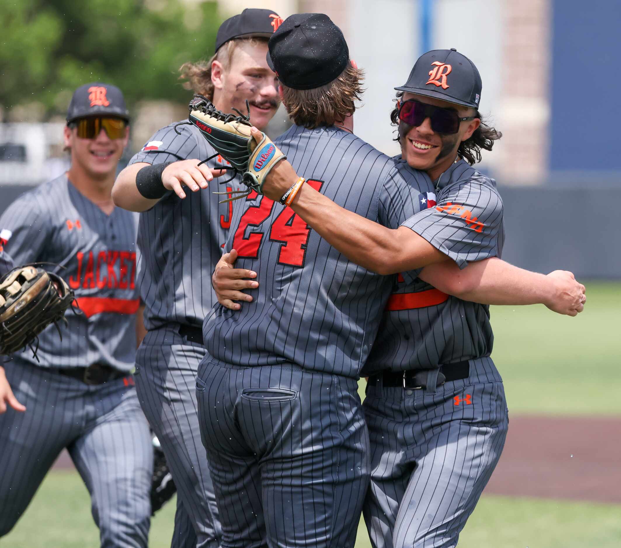 Photos: Rockwall players celebrate beating Mansfield in a UIL area round in  the playoffs