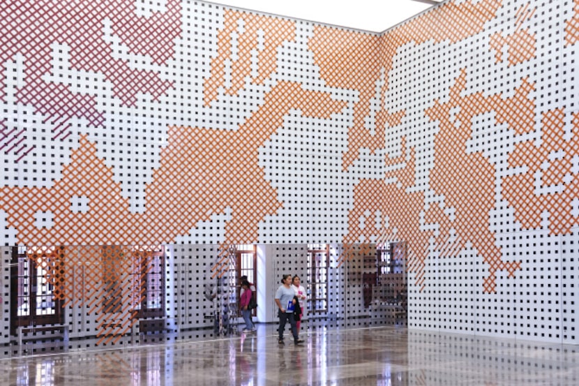 Main Exhibition Hall of the Museo Amparo in Puebla, Mexico