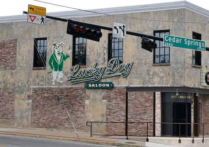 What's on the second floor of Lucky Dog Saloon? Nothing yet, but operating partner Buddy...