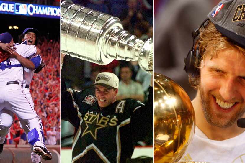 File photos: A look back at some of D-FW sports' greatest postseason moments.