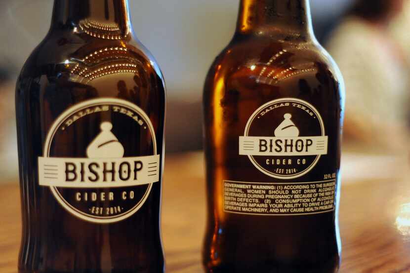 Guests may purchase specially made Bishop Cider Company growlers from which to sip at the...