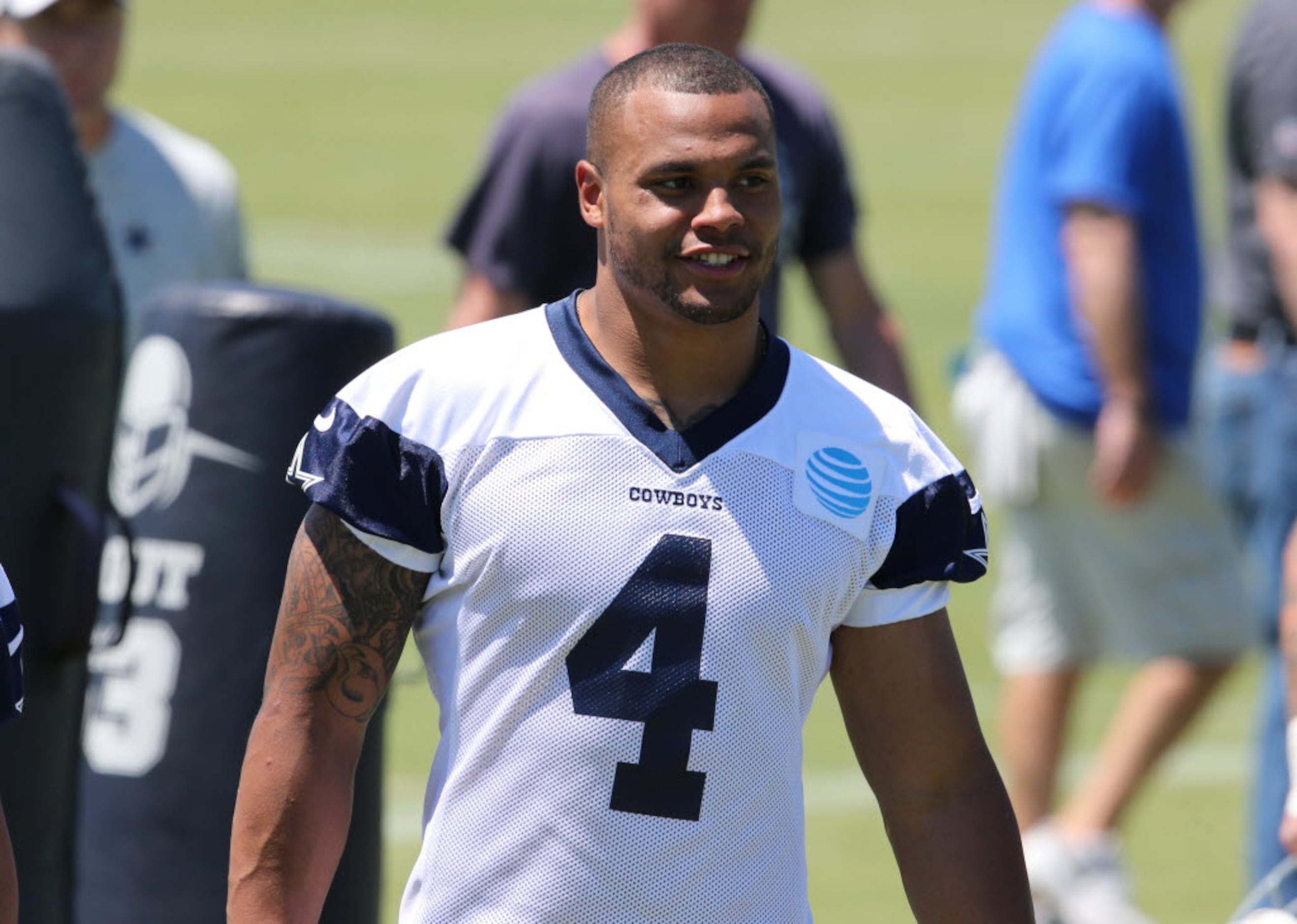 21 Aug 2004 - Eddie George of the Dallas Cowboys in the Dallas