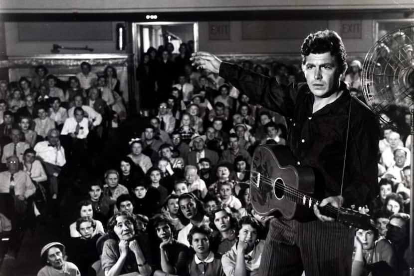  Andy Griffith stars in 'A Face in the Crowd' 