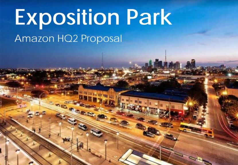 This is the cover of a proposal from Madison Partners to the city of Dallas pitching the...