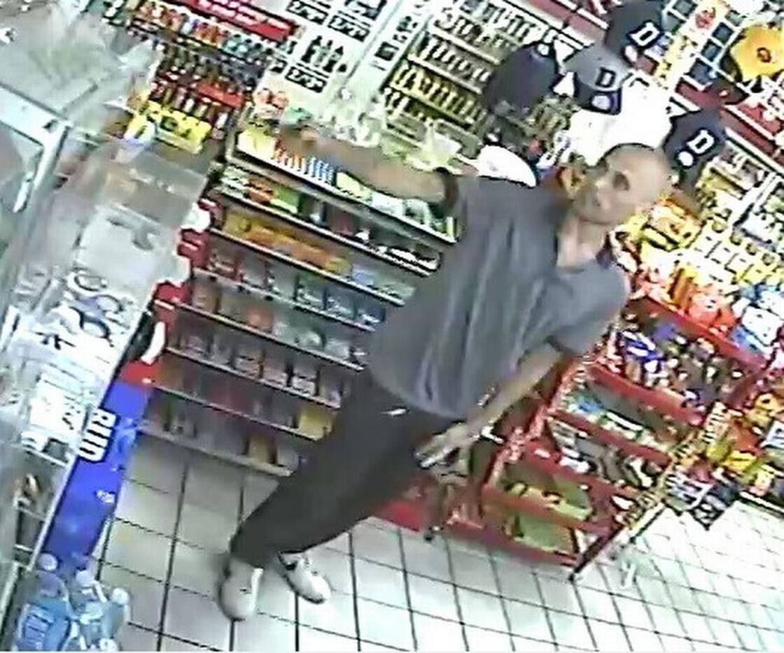 Surveillance footage from a robbery Sunday in Benbrook.