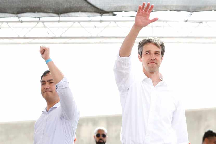 Reps. Joaquin Castro and Beto O'Rourke signed a letter asking Customs and Border Protection...