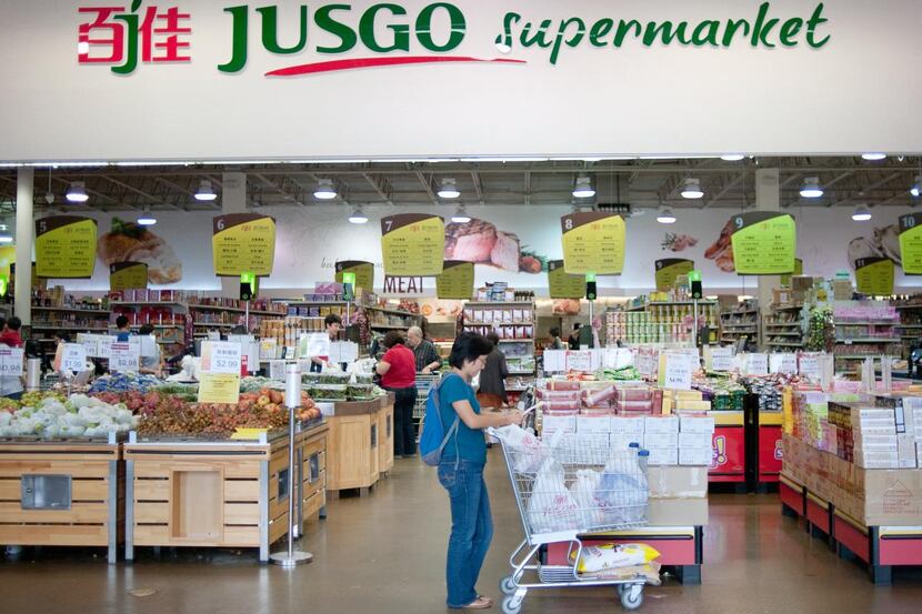 
The Jusgo Supermarket in Plano is owned by a company based in Taiwan and caters to the...