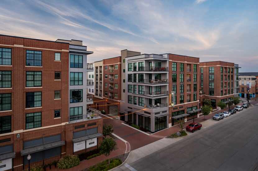 The Morada Plano project is east of U.S. 75 in Plano's historic downtown district.
