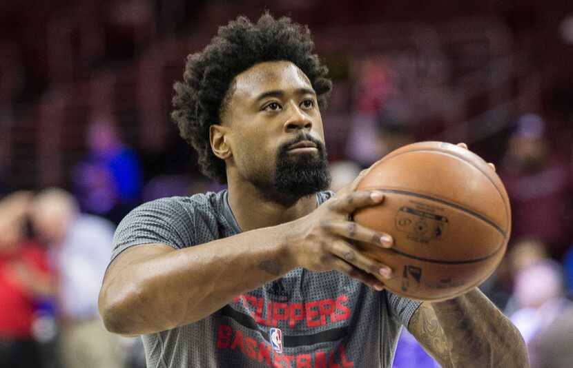 Los Angeles Clippers center DeAndre Jordan (6) looks to shoot prior to game against the...