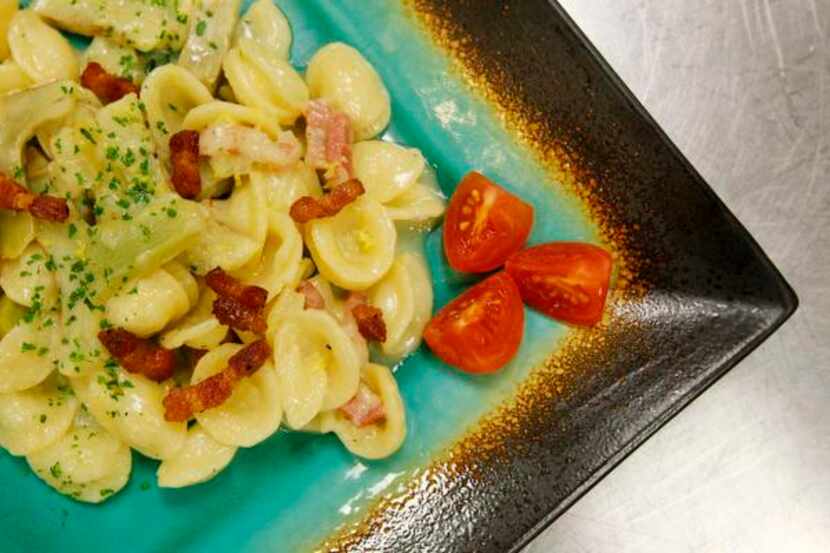 
Orecchiette Pasta With Artichokes can be easily adapted. Try substituting cherry tomatoes,...