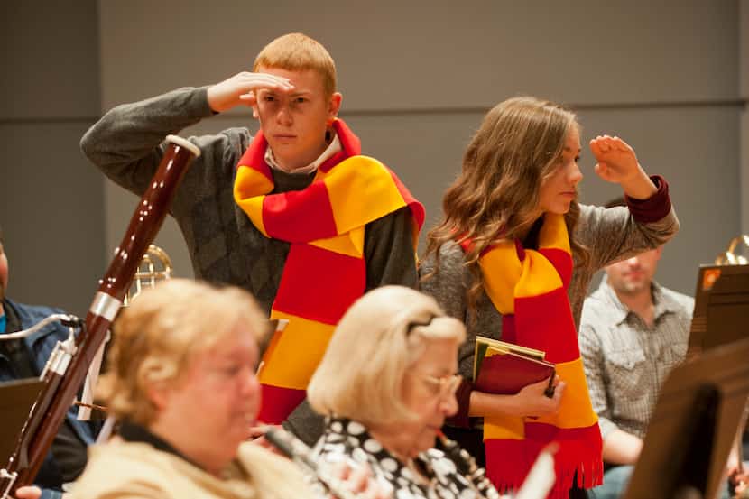 Mesquite Symphony Orchestra performed this spring in the Not Just for Kids  Harry Potter...