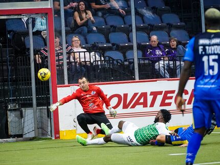 VcMor Eligwe scores for the SIdekicks against Monterrey. (2-14-19)