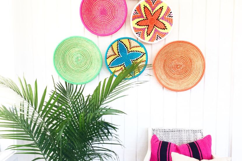 Dallas-based shop Sunshine Tienda offers an assortment of baskets from around the globe....
