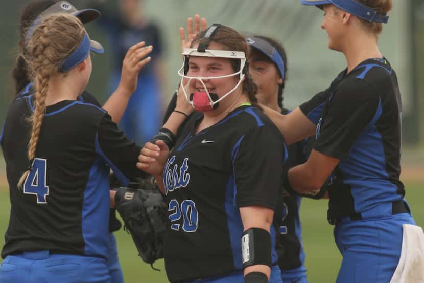 Plano West pitcher Tatum Boyd (20) has returned to the lineup after missing seven games with...
