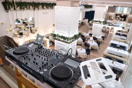Imagine this: It's 11:30 p.m., and from the DJ booth at Villa Azur, you can see the entire...
