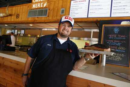 Pitmaster Doug Pickering started his day at 3 a.m. at Ferris Wheelers Backyard & BBQ....