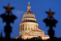 The Texas Capitol is pictured at dusk in Austin, Thursday, December 9, 2021. (Tom Fox/The...