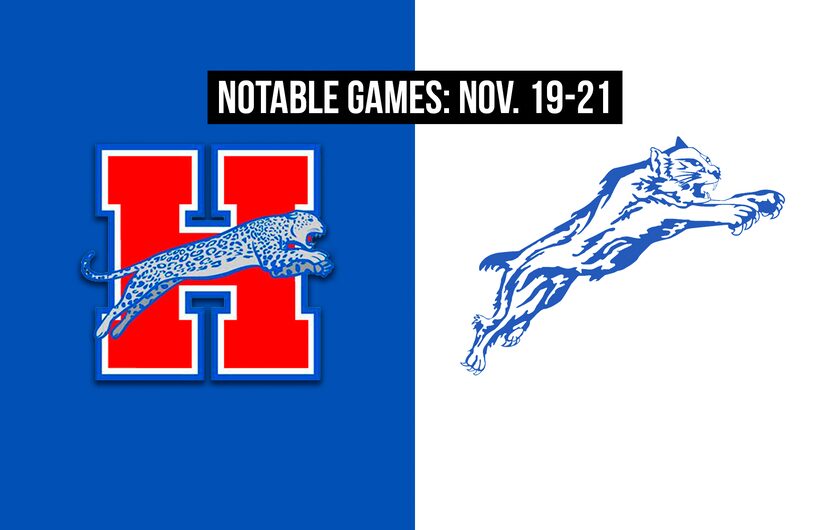 Notable games for the week of Nov. 19-21 of the 2020 season: Midlothian Heritage vs. Paris.