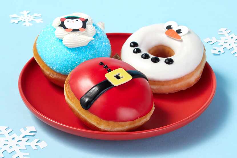 Krispy Kreme's Let it Snow doughnut collection