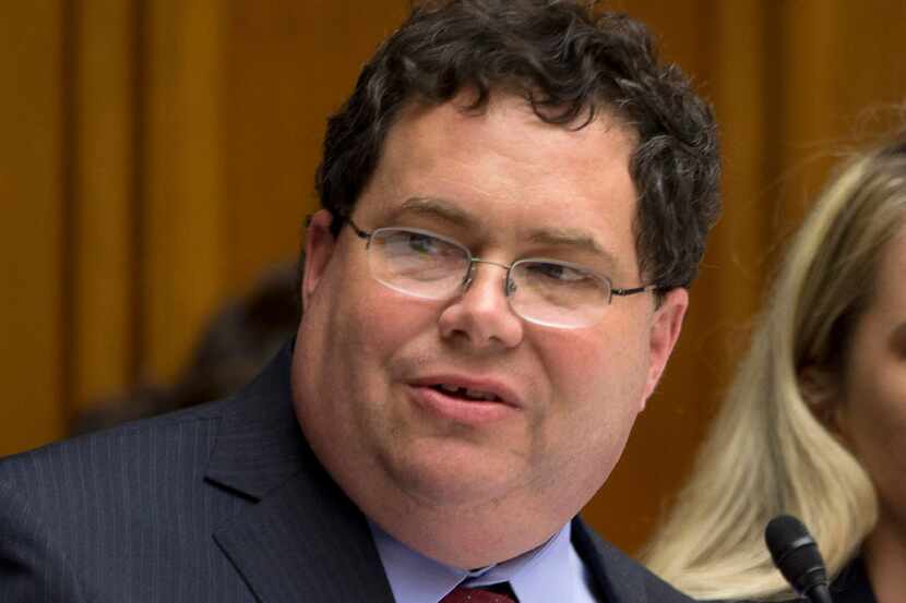 In this March 19, 2013 file photo, Rep. Blake Farenthold, R-Texas is seen on Capitol Hill in...