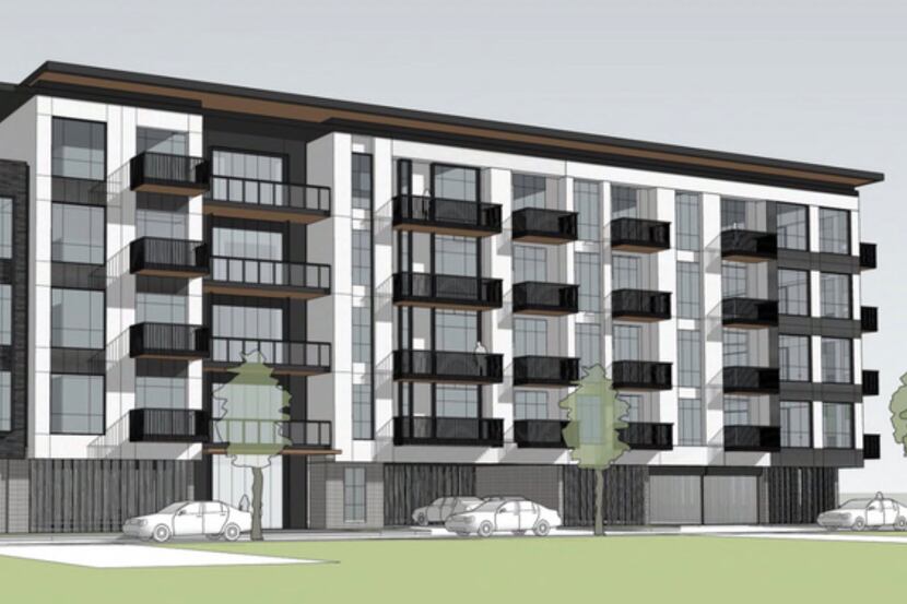 Austin-based SITG Capital is planning to build apartments on South Akard Street in The Cedars.