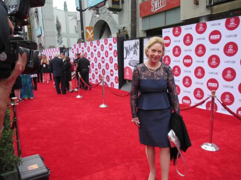 
Merrie Spaeth of East Dallas poses for a photo on the red carpet at the Turner Classic Film...