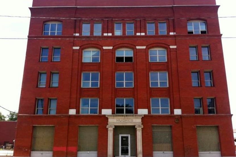 The red brick building at 1401 S. Ervay, across from Dallas Heritage Village in the Cedars,...