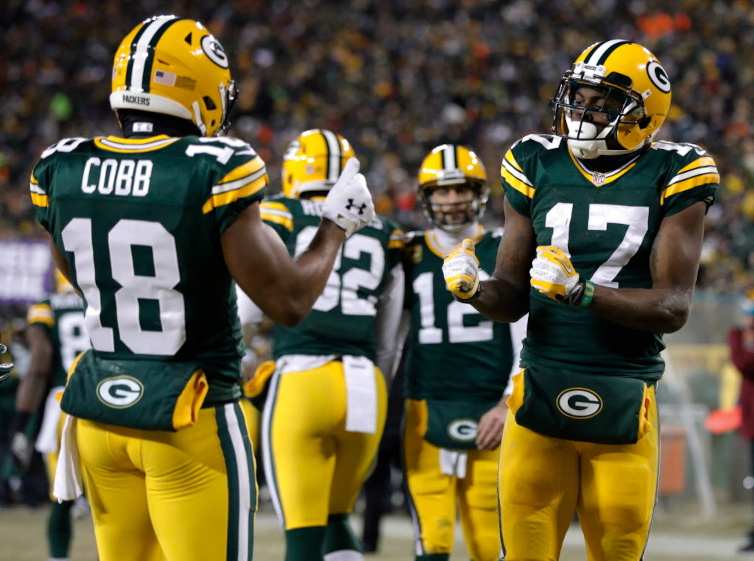 DaVante Adams Steps up For Green Bay Packers