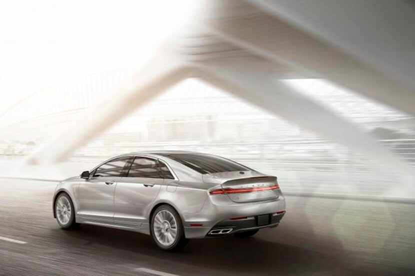 
The Lincoln MKZ was the leading midsize luxury sedan on the list compiled by insurer USAA.
