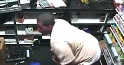 Dallas police are looking for this man who is accused of burglarizing a Shell gas station...