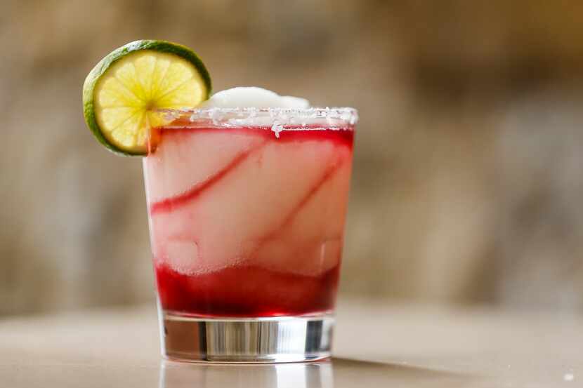 The Jalisco Twister frozen margarita with house made sangria is photographed Feb. 13, 2020,...
