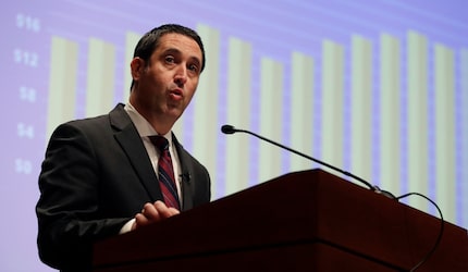 Texas Comptroller Glenn Hegar would administer the education savings accounts. (AP 2017 file...