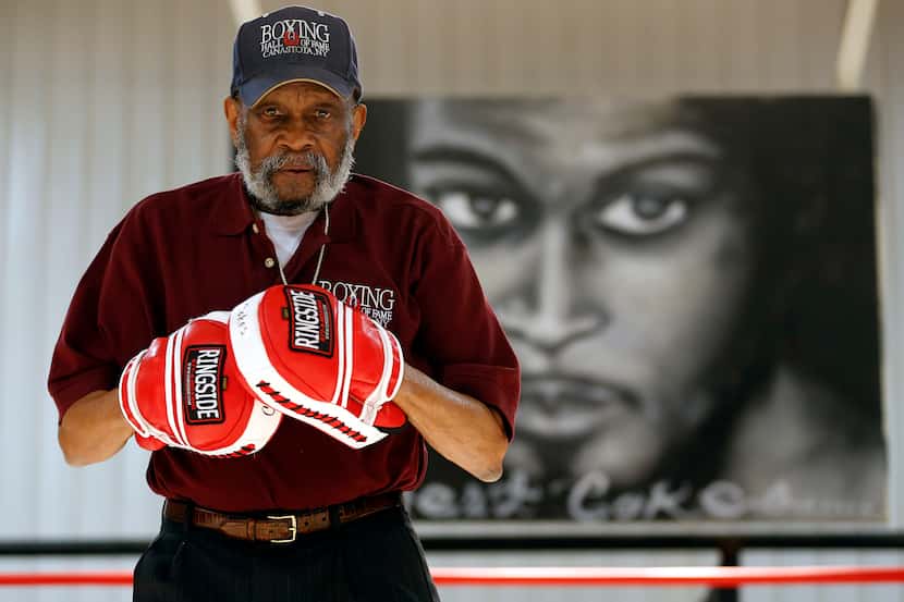 Longtime boxing trainer and former welterweight champion Curtis Cokes was on hand for the...