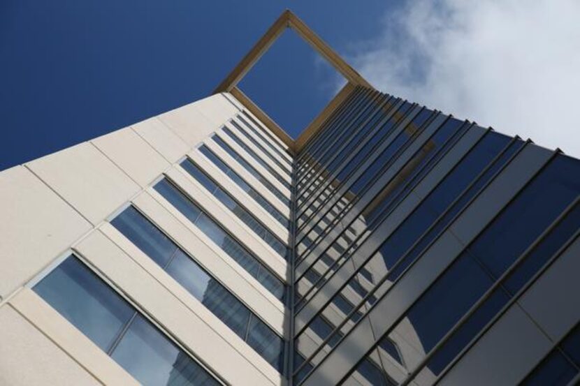 The exterior of the Encana building at Legacy Circle in Plano.