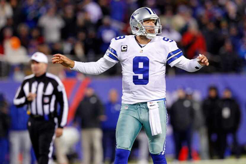 Cowboys quarterback Tony Romo ... how would you grade his performance? (Tom Fox / Staff...